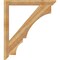 Ekena Millwork Balboa Slat Rough Sawn Bracket, Western Red Cedar, 4"W x 42"D x 48"H BKT04X42X48BOA06RWR - alternate 2